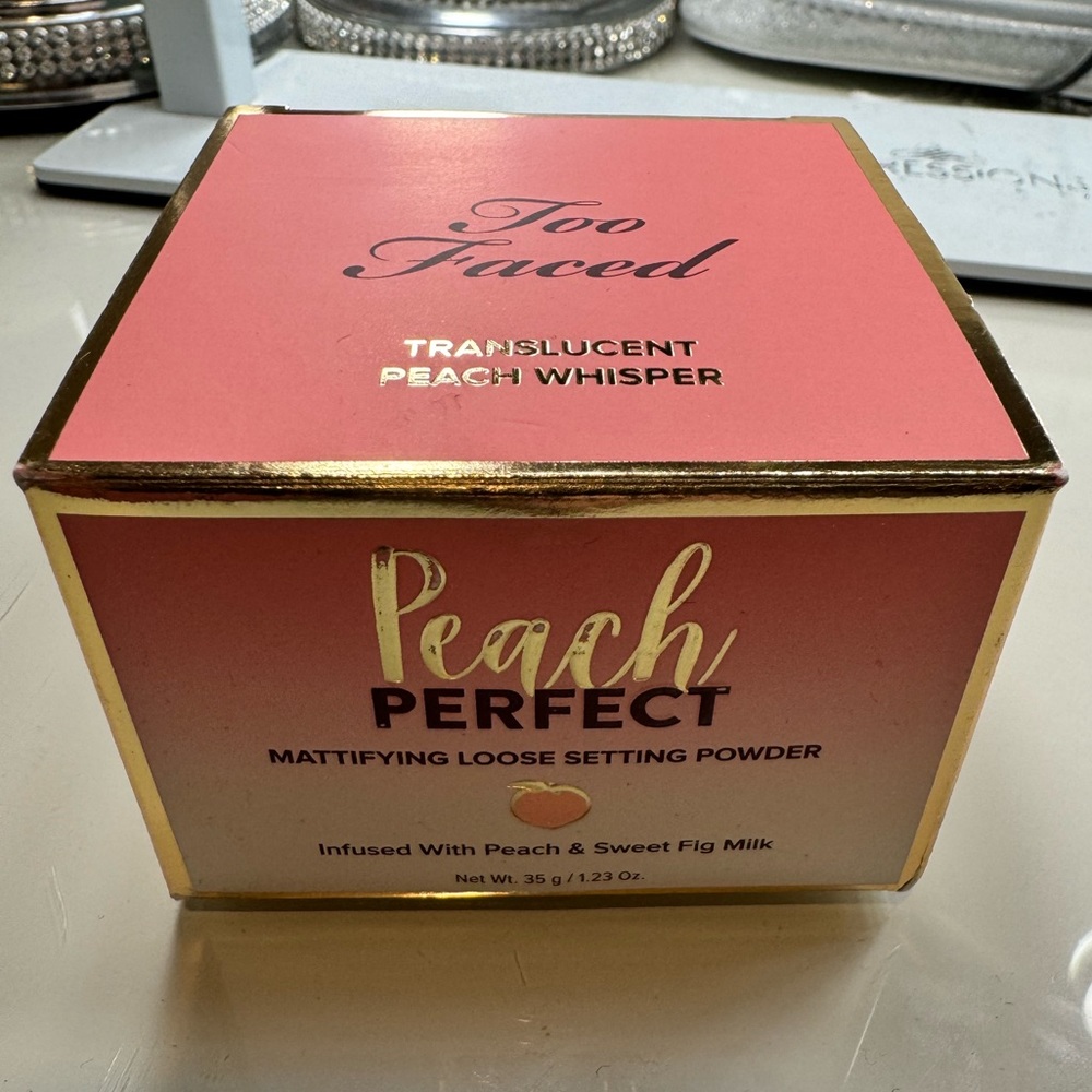 Too faced peach perfect setting powder